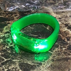 Unisex Led light bracelet glow blinking flashing motion party festival concert
